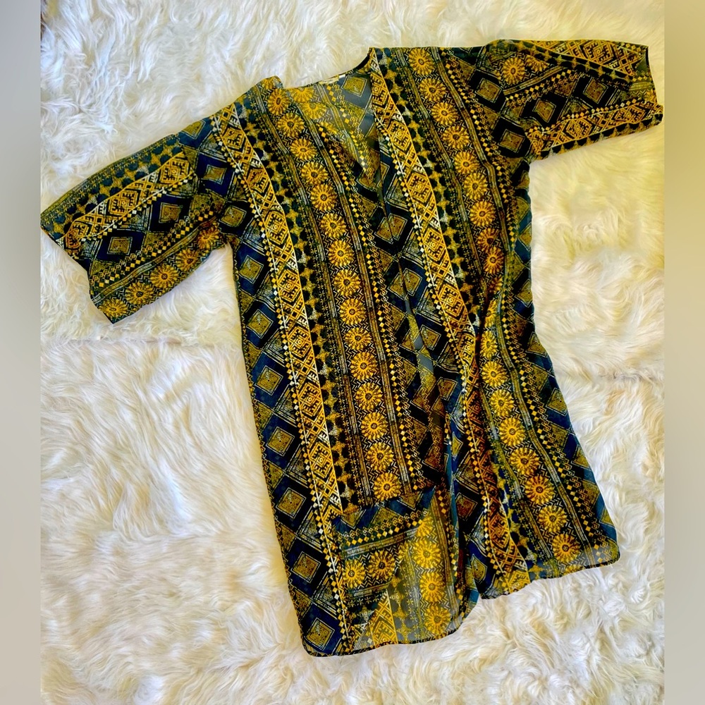 Long kimono size med